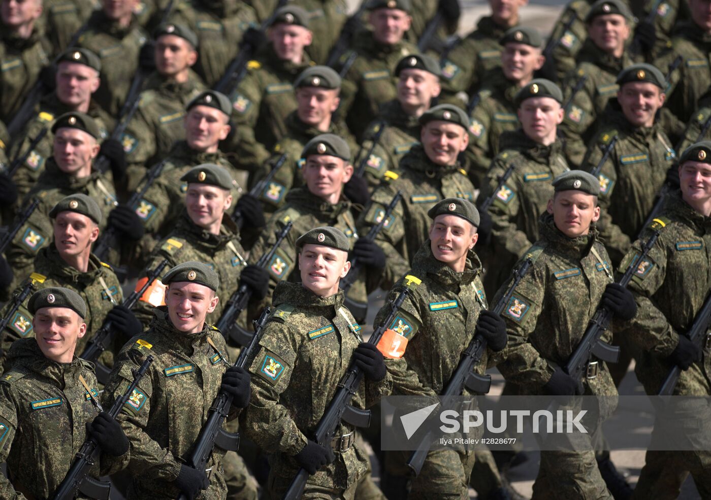 Trainings in Moscow Region ahead of military parade on May 9