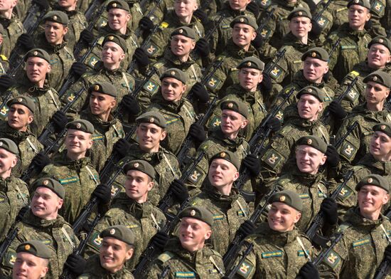 Trainings in Moscow Region ahead of military parade on May 9