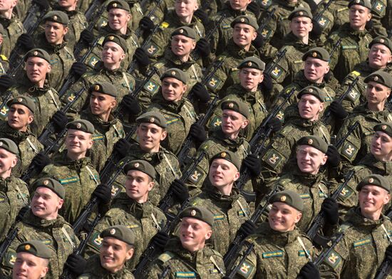 Trainings in Moscow Region ahead of military parade on May 9