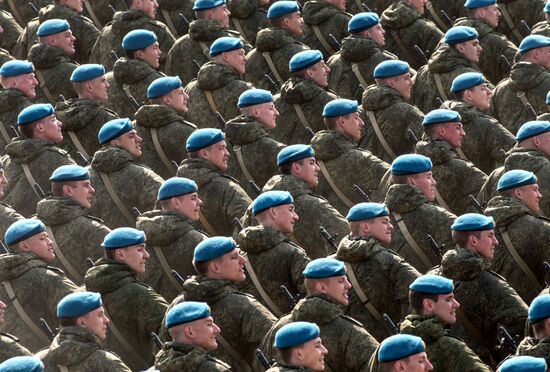 Trainings in Moscow Region ahead of military parade on May 9