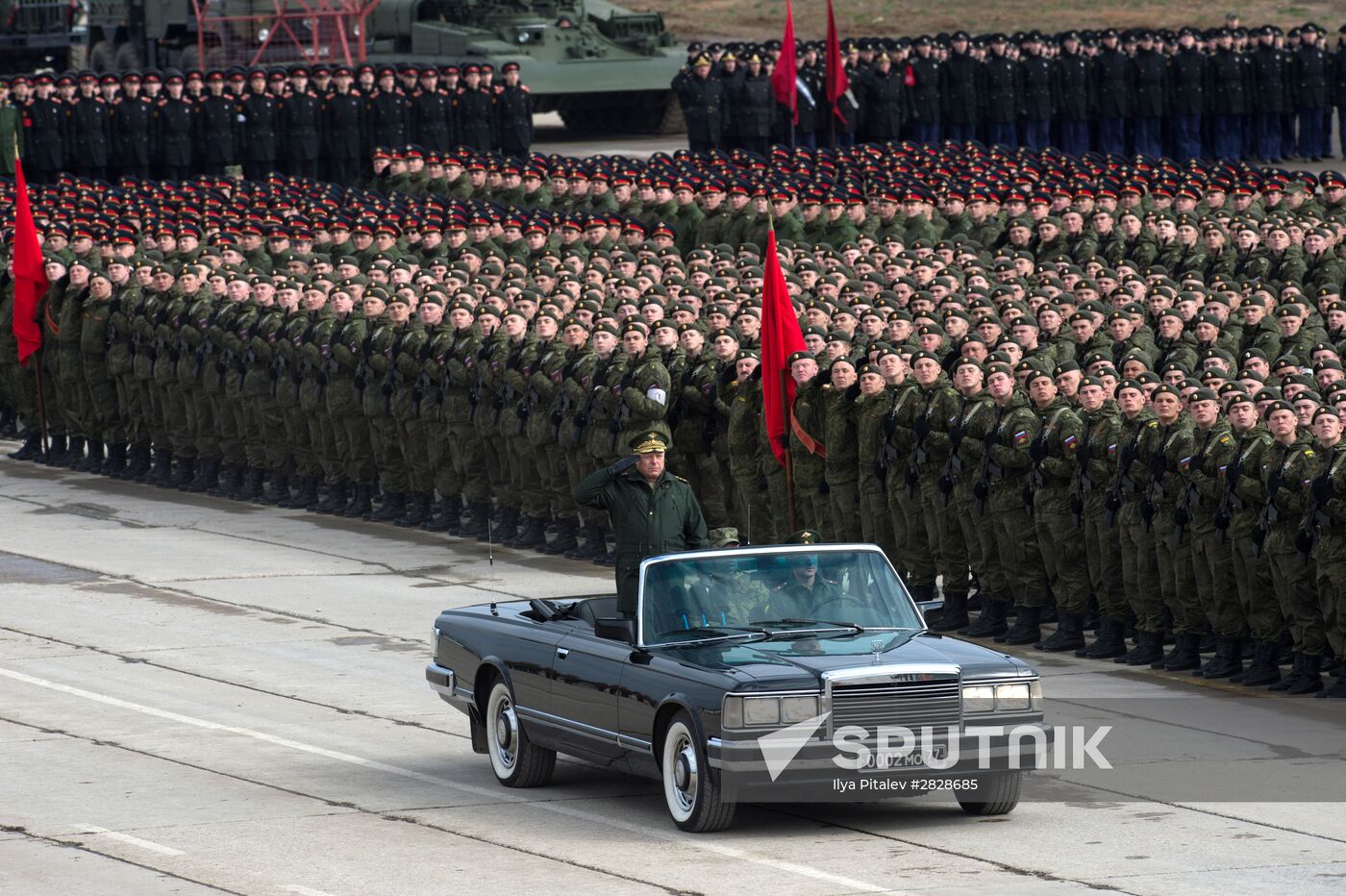 Trainings in Moscow Region ahead of military parade on May 9