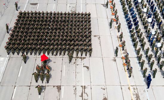 Trainings in Moscow Region ahead of military parade on May 9