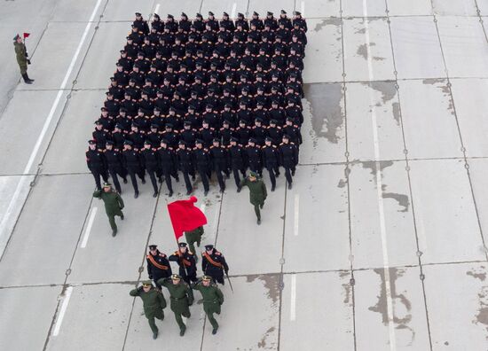 Trainings in Moscow Region ahead of military parade on May 9