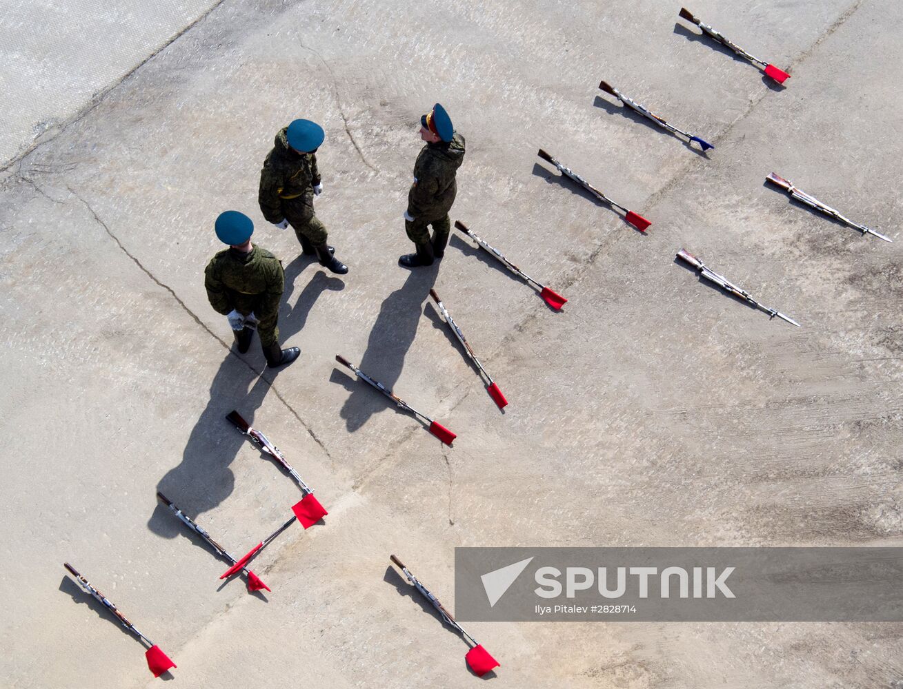 Trainings in Moscow Region ahead of military parade on May 9