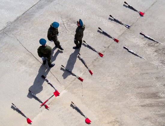 Trainings in Moscow Region ahead of military parade on May 9