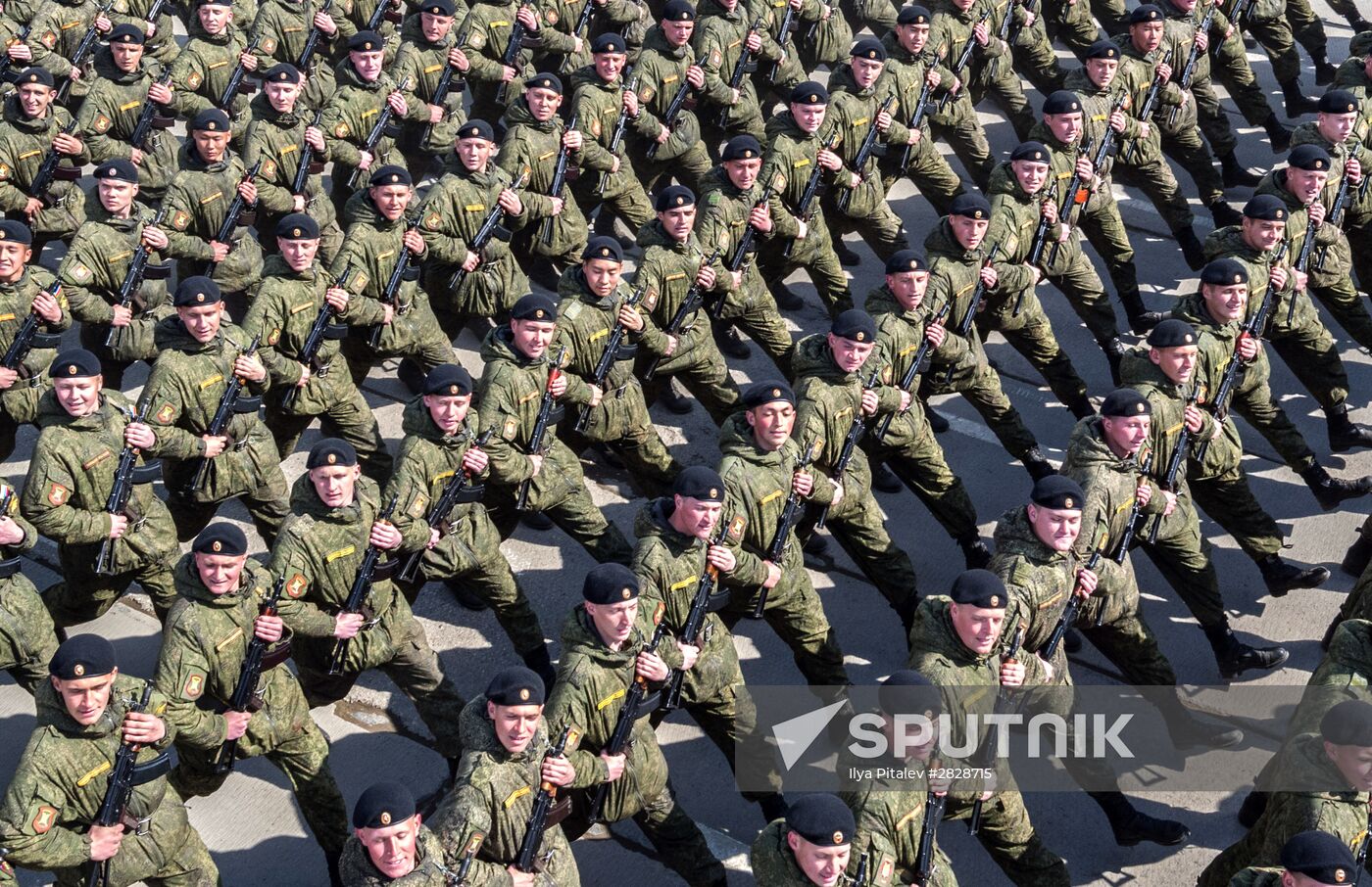 Trainings in Moscow Region ahead of military parade on May 9