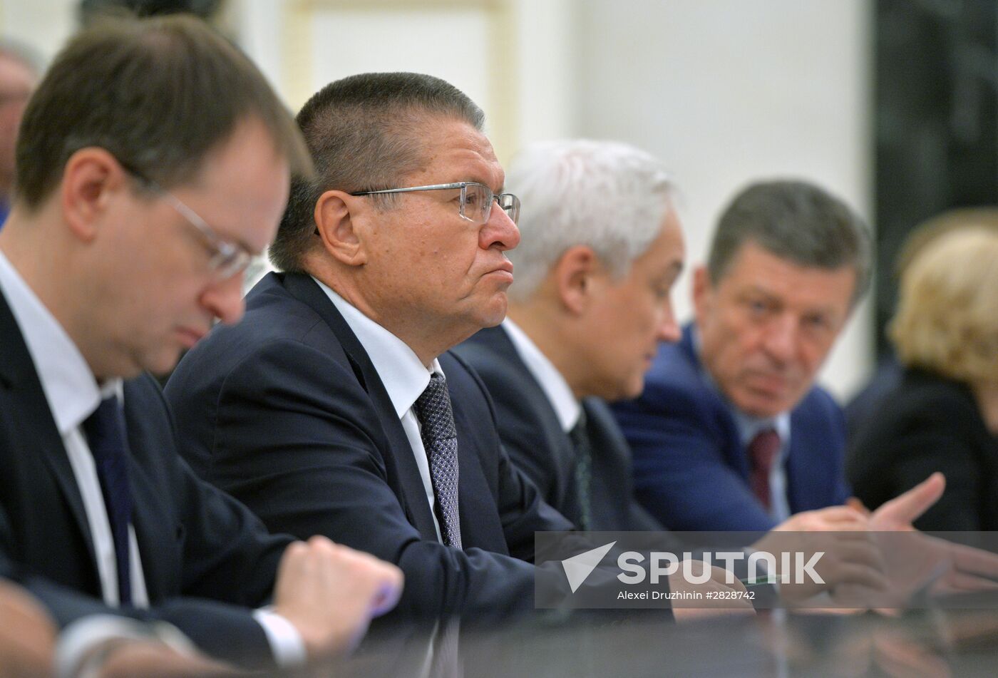 President Vladimir Putin holds regular meeting with Government members