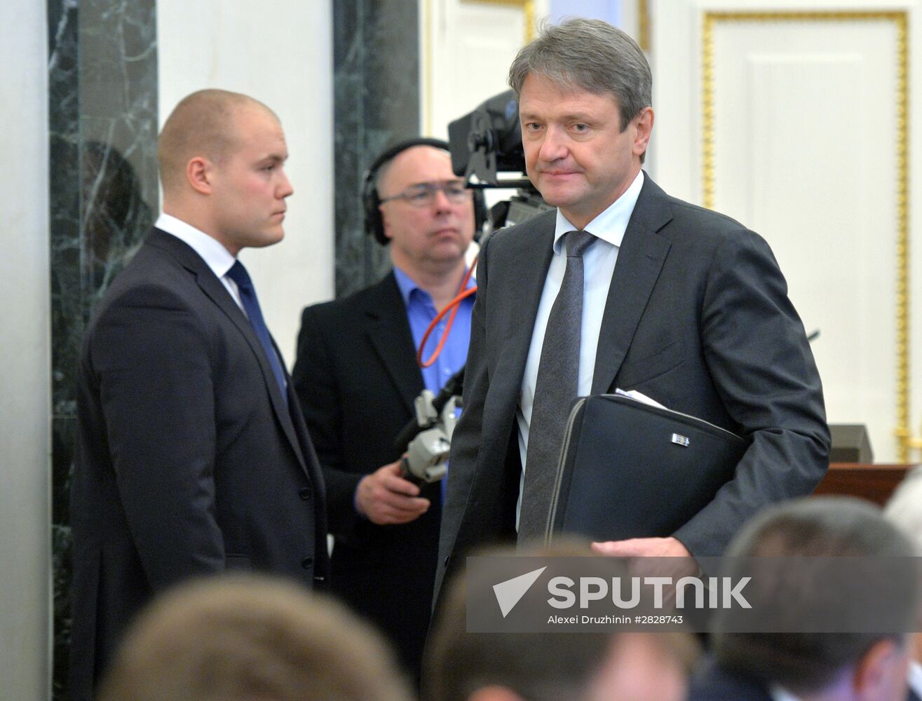 President Vladimir Putin holds regular meeting with Government members