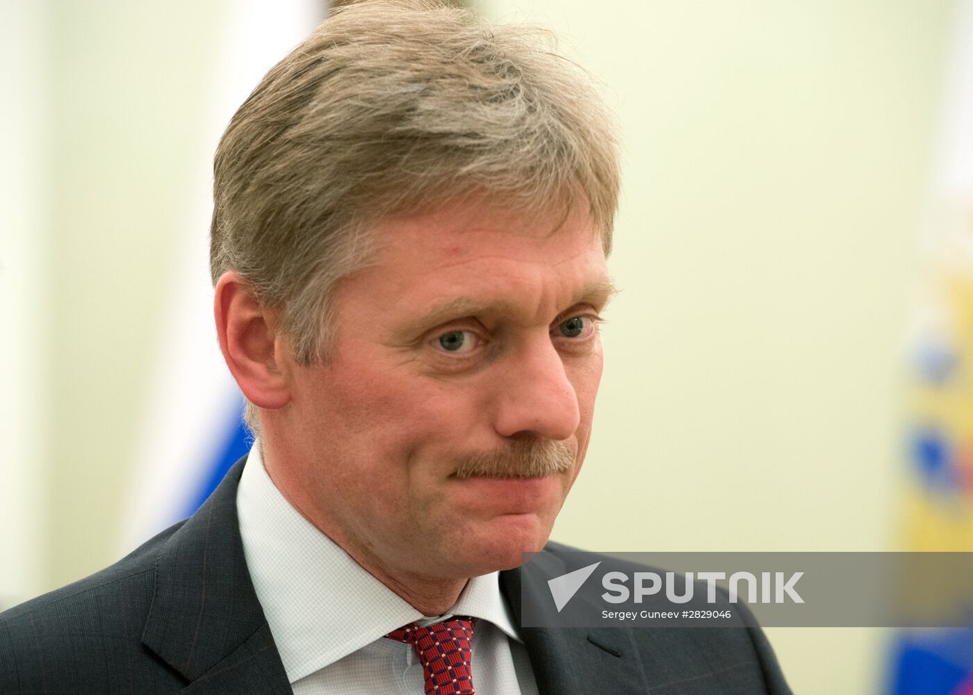 Russian President Vladimir Putin meets with FIFA President Gianni Infantino