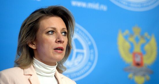 Press briefing by Russian Foreign Ministry Spokesperson Maria Zakharova