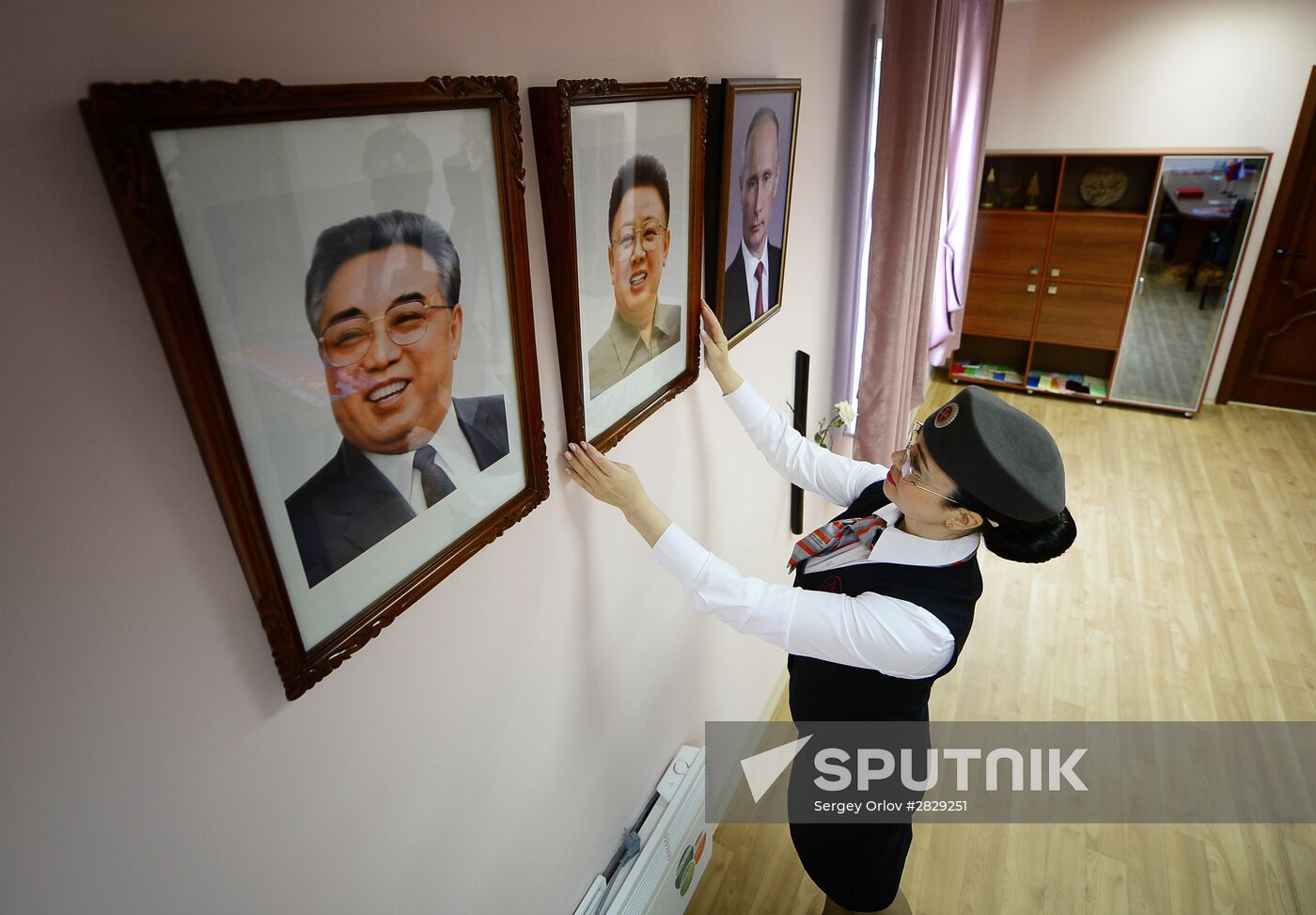 Opening of Russia-DPRK Friendship House