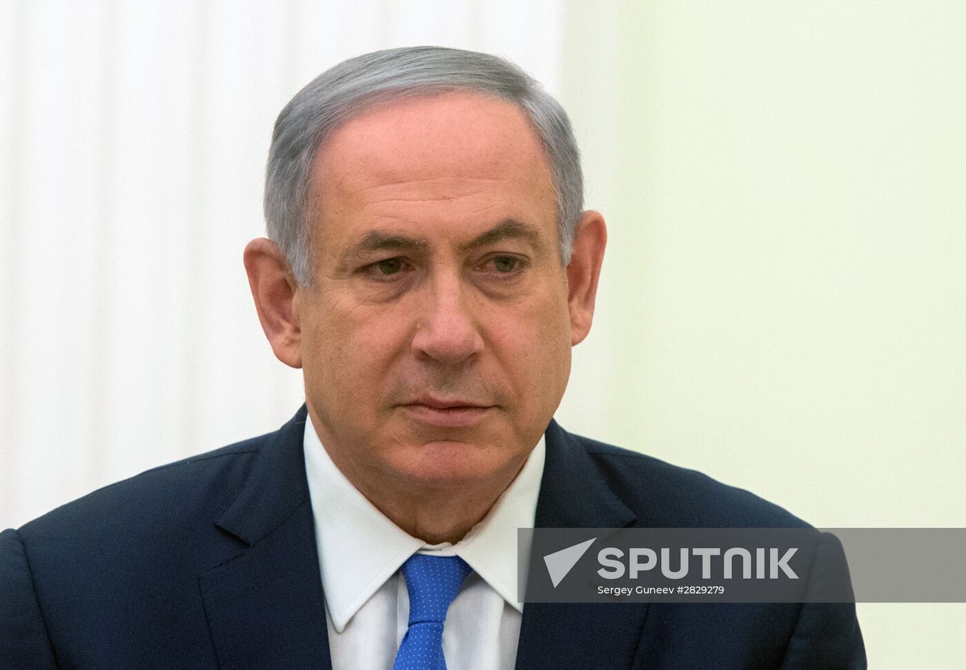 Russian President Vladimir Putin meets with Prime Minister of Israel Benjamin Netanyahu