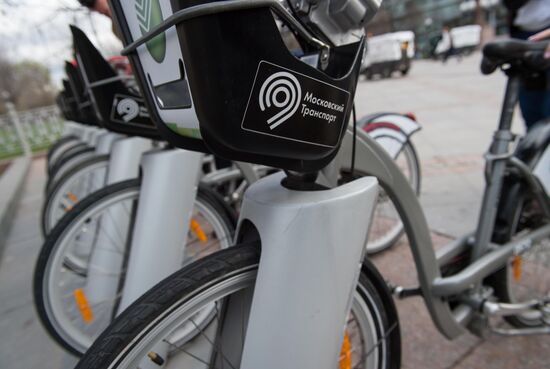 Fourth bike-hire season opens in Moscow