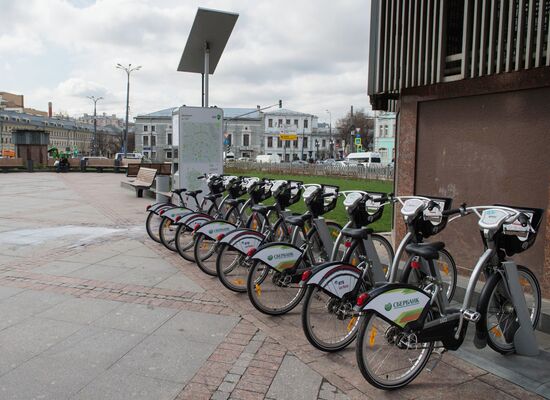 Fourth bike-hire season opens in Moscow
