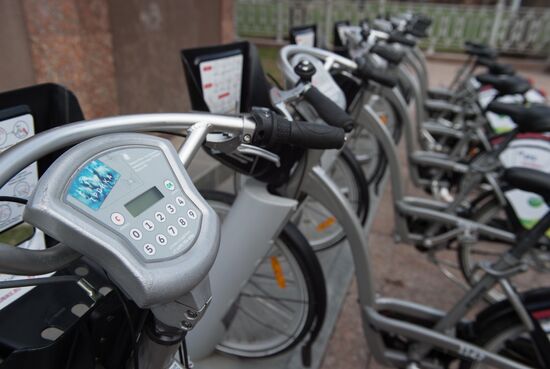Fourth bike-hire season opens in Moscow