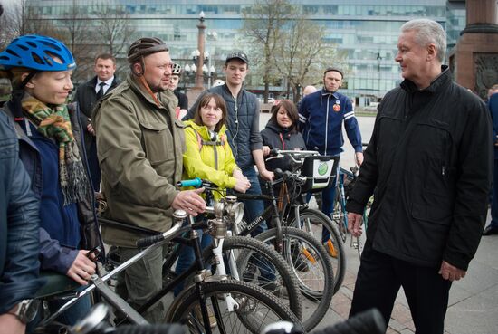 Fourth bike-hire season opens in Moscow