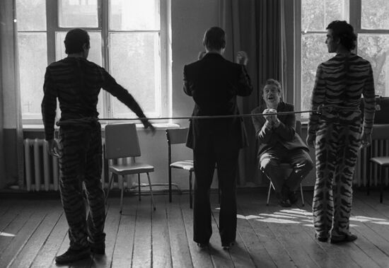 Actor and director Yevgeny Vasilyev