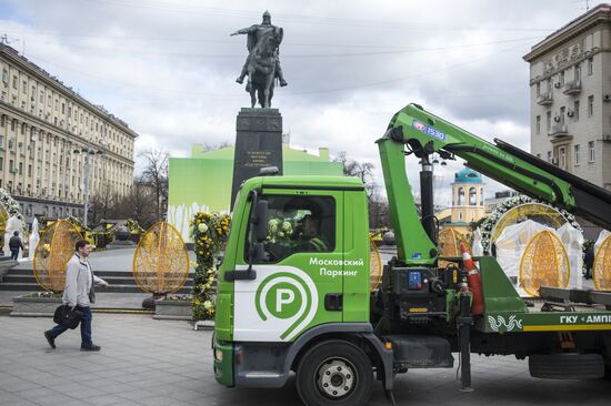 Arrangements for opening Moscow Spring Festival