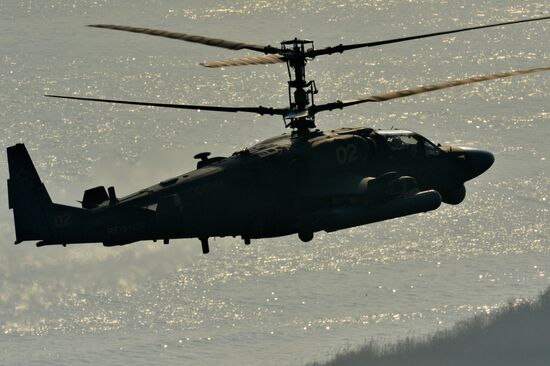 Military drill at Klerk base in Primorye Territory