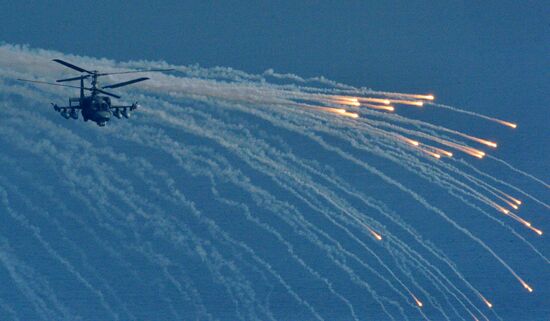 Military drill at Klerk base in Primorye Territory
