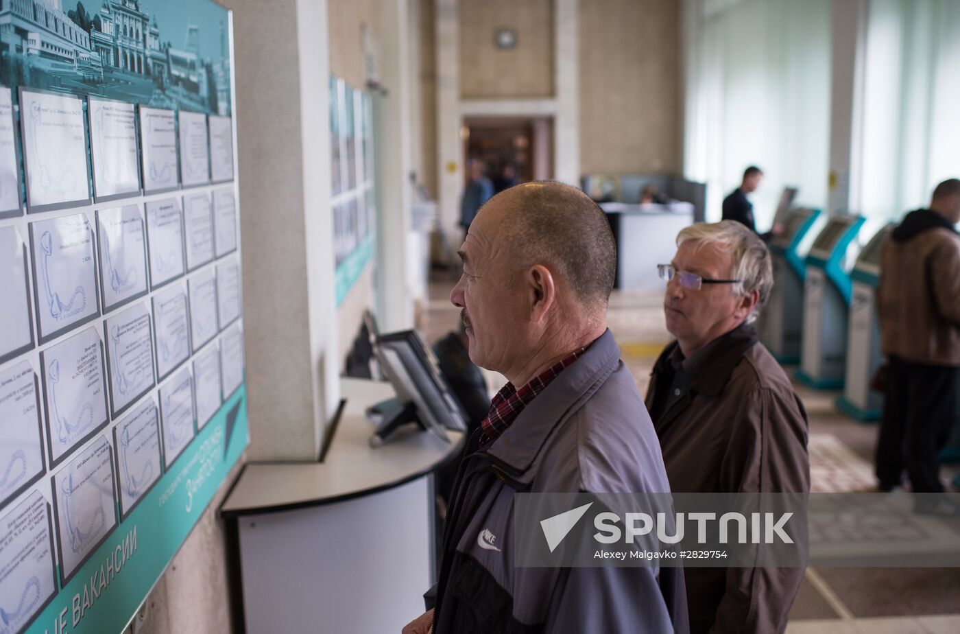 Career fair in Omsk
