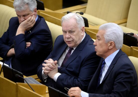 State Duma plenary meeting