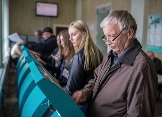Career fair in Omsk