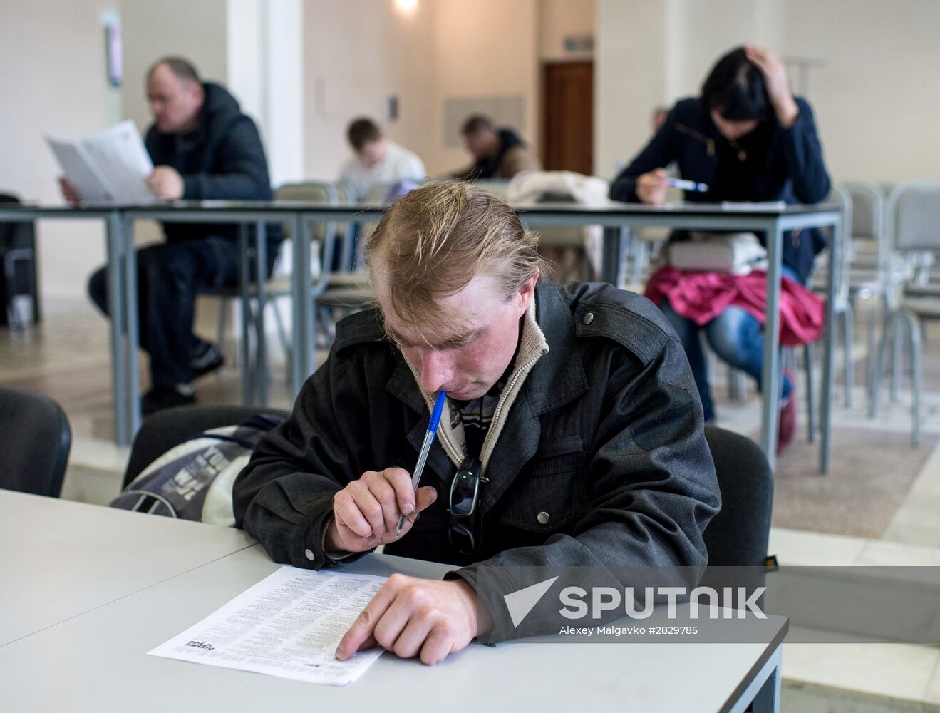 Career fair in Omsk