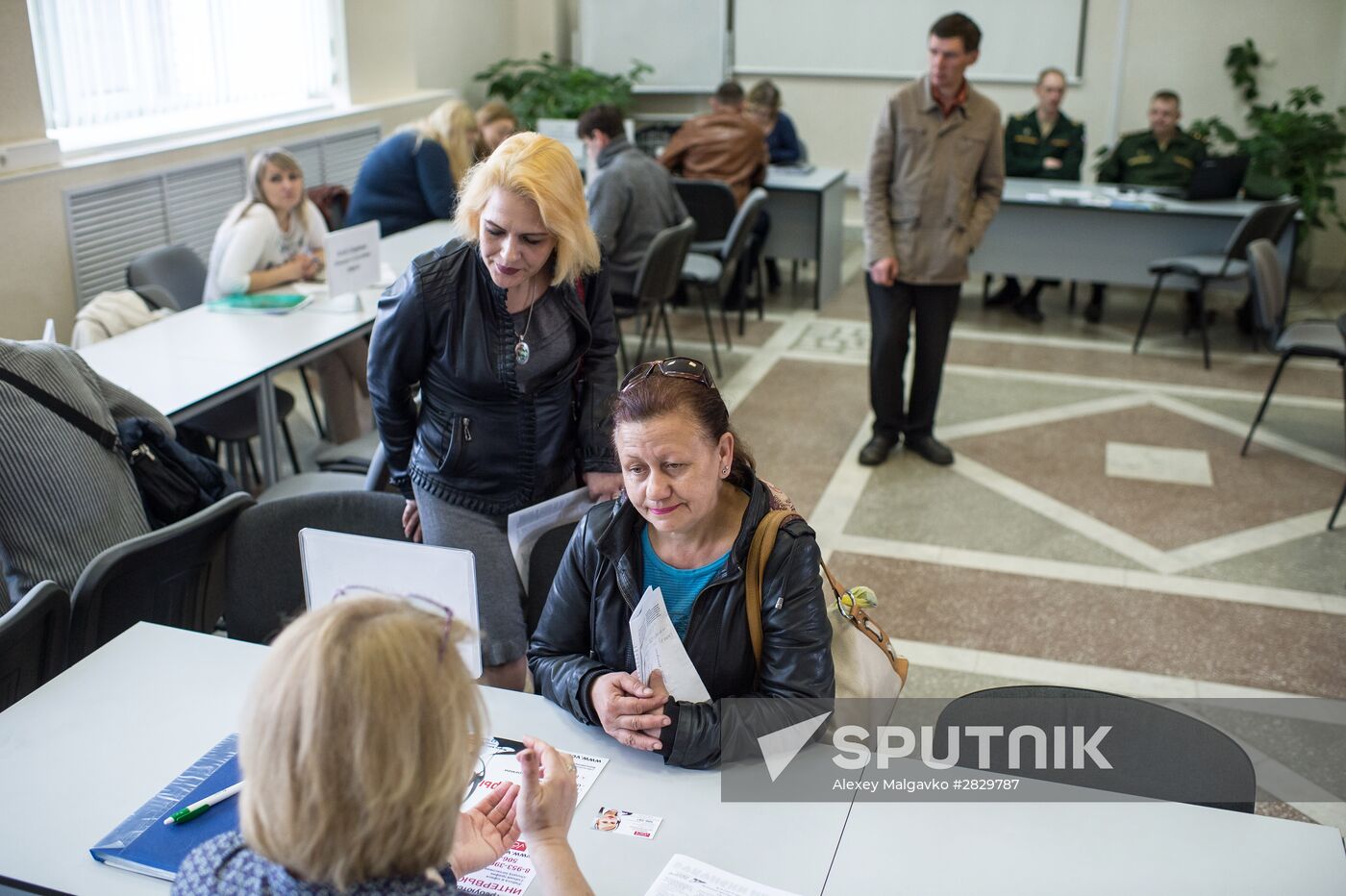 Career fair in Omsk