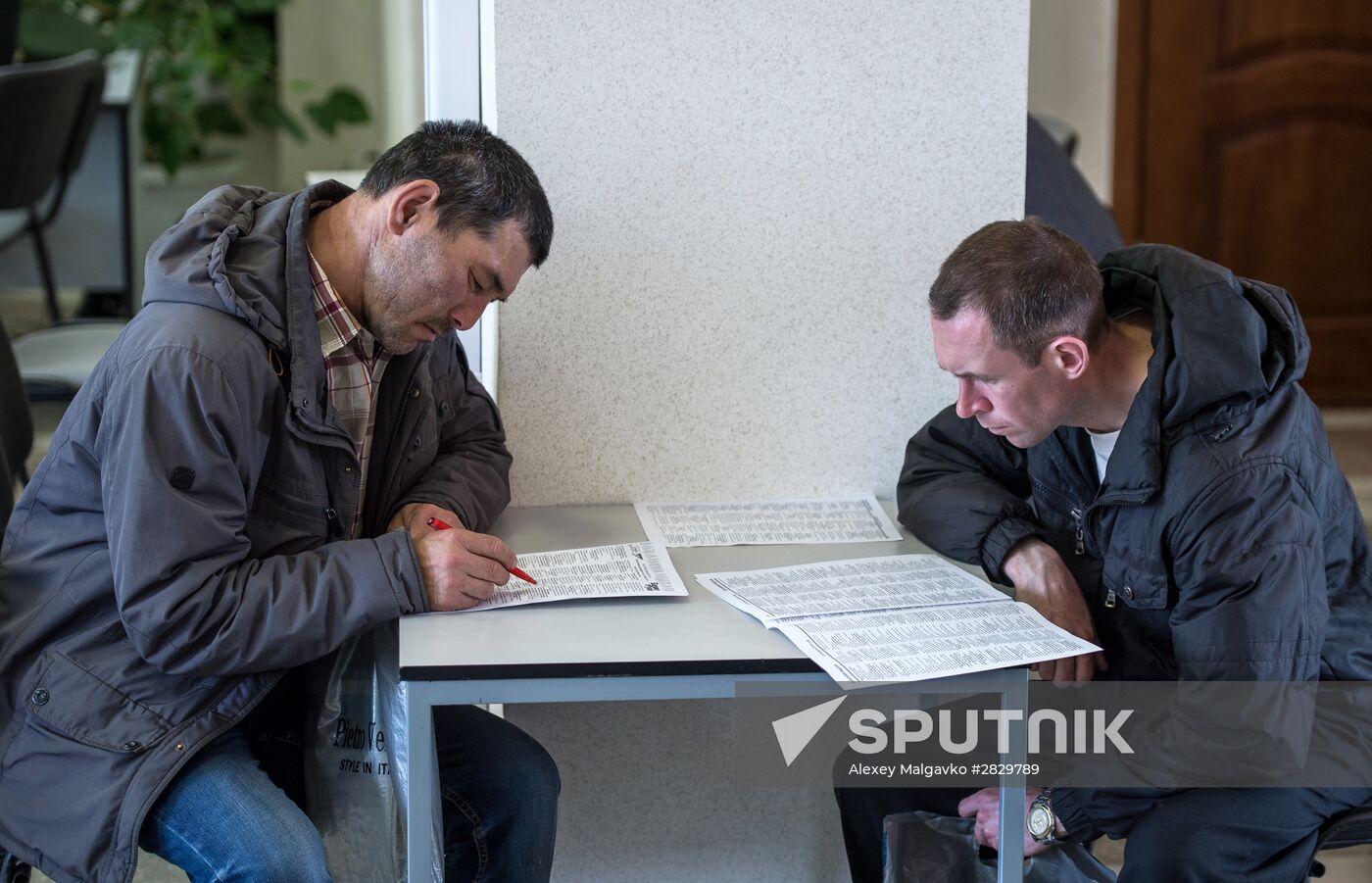 Career fair in Omsk