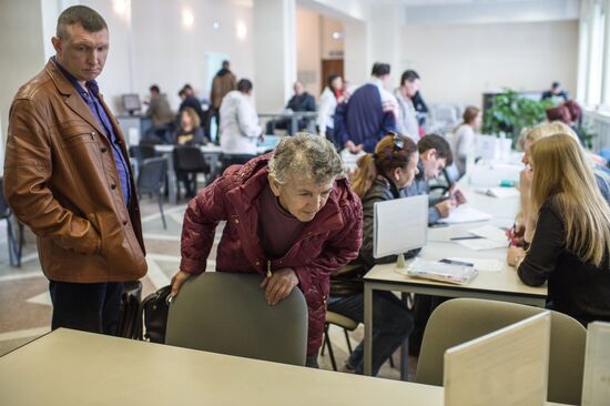 Career fair in Omsk