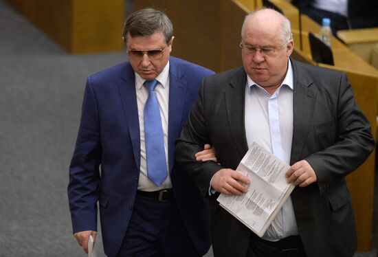 State Duma plenary meeting