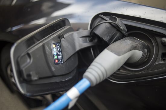 Opening of EV charging station
