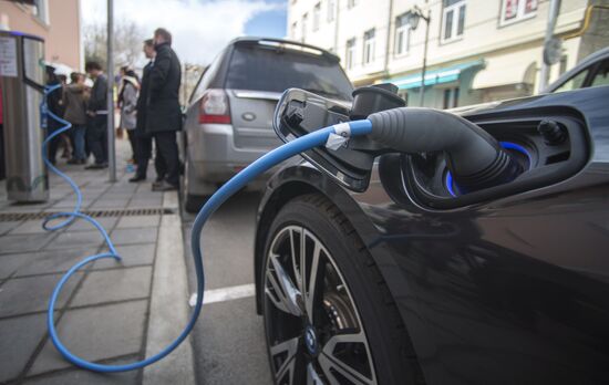 Opening of EV charging station
