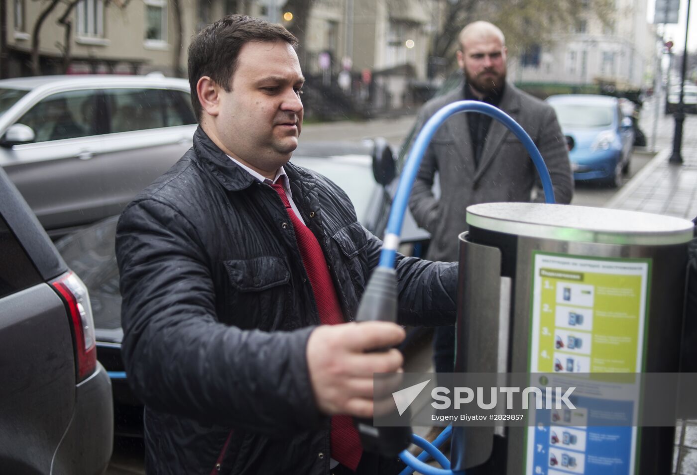 Opening of EV charging station