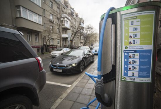 Opening of EV charging station