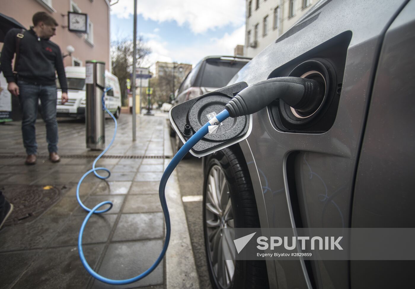 Opening of EV charging station