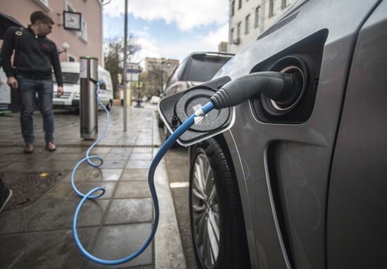 Opening of EV charging station
