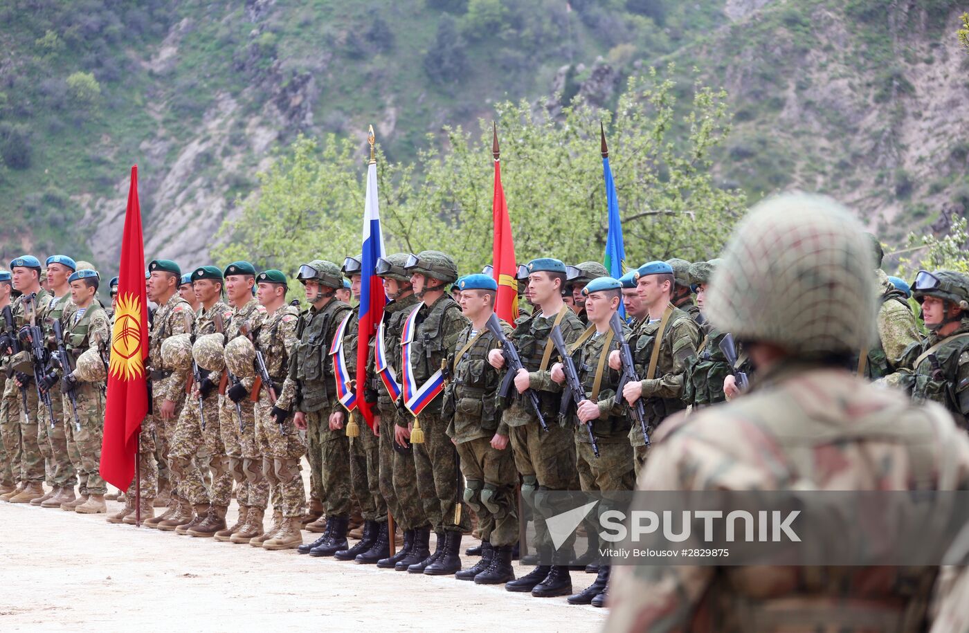Poisk-2016 CSTO joint military exercise