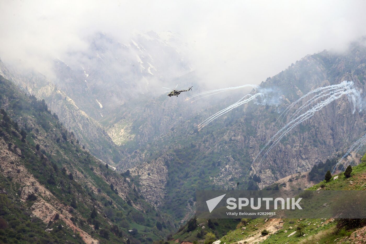 Poisk-2016 CSTO joint military exercise