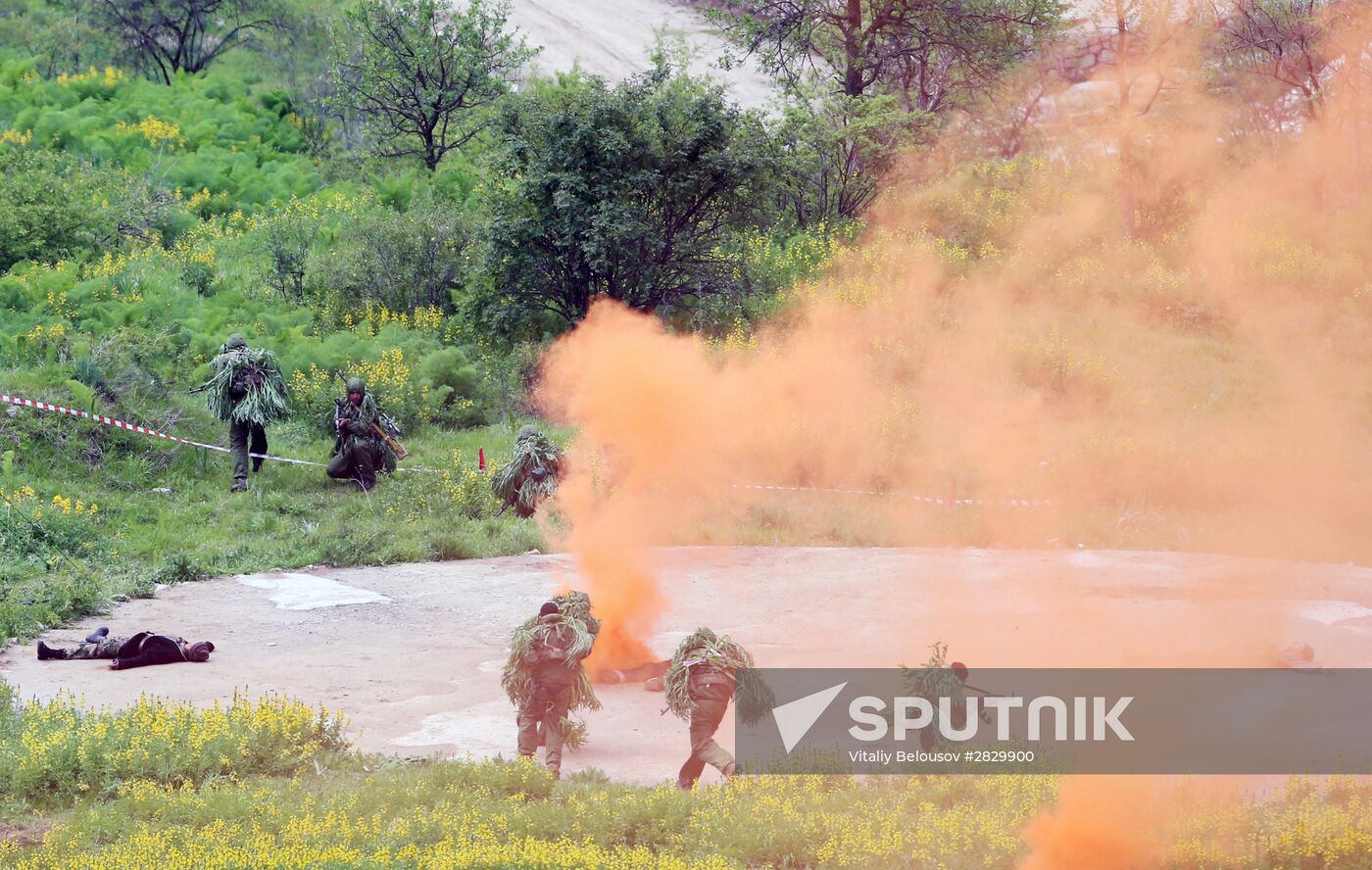 Poisk-2016 CSTO joint military exercise