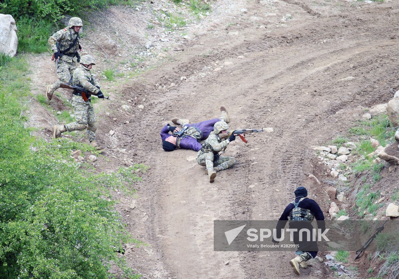 Poisk-2016 CSTO joint military exercise