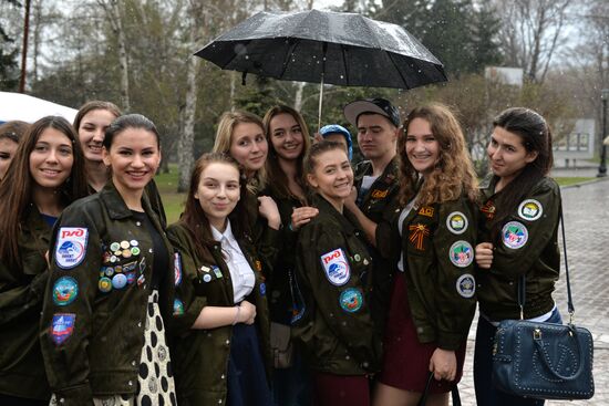 St. George Ribbon memorial campaign in Russian cities