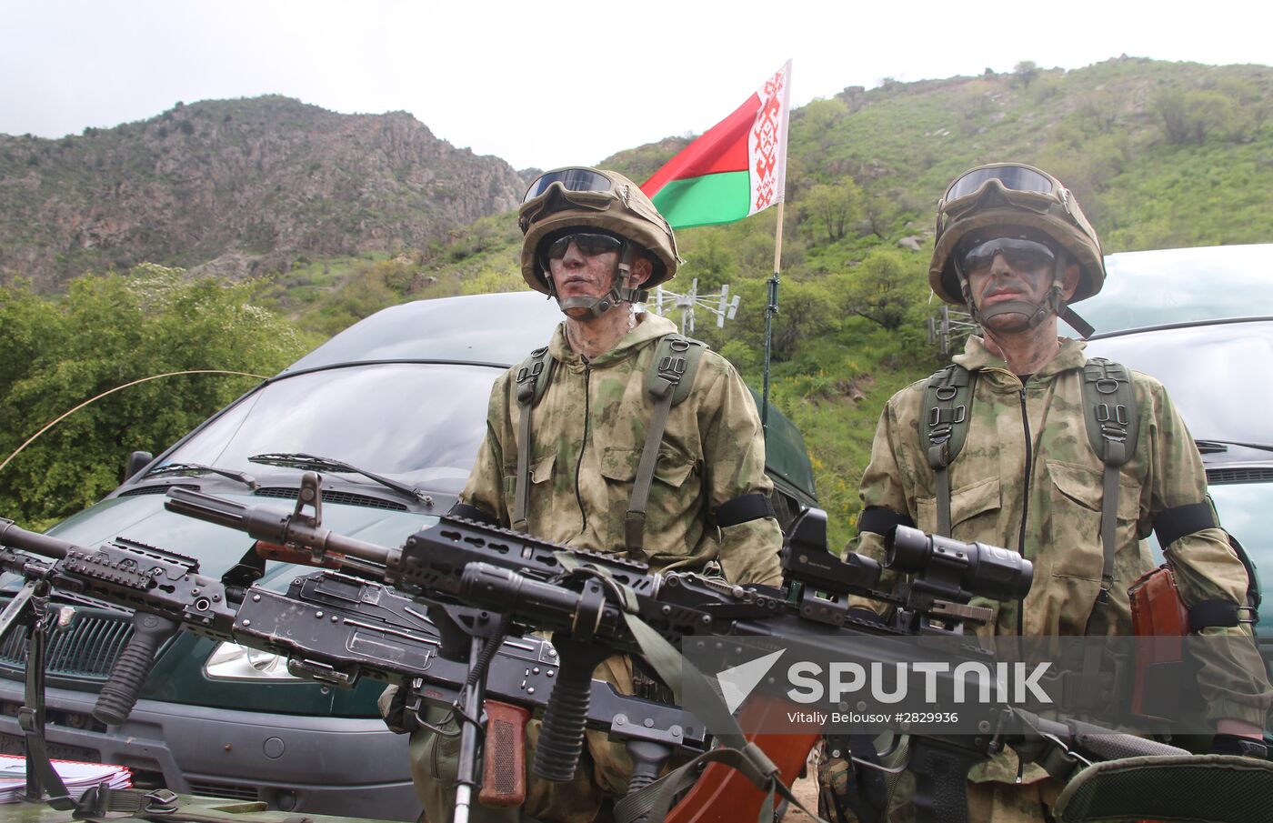 Poisk-2016 CSTO joint military exercise