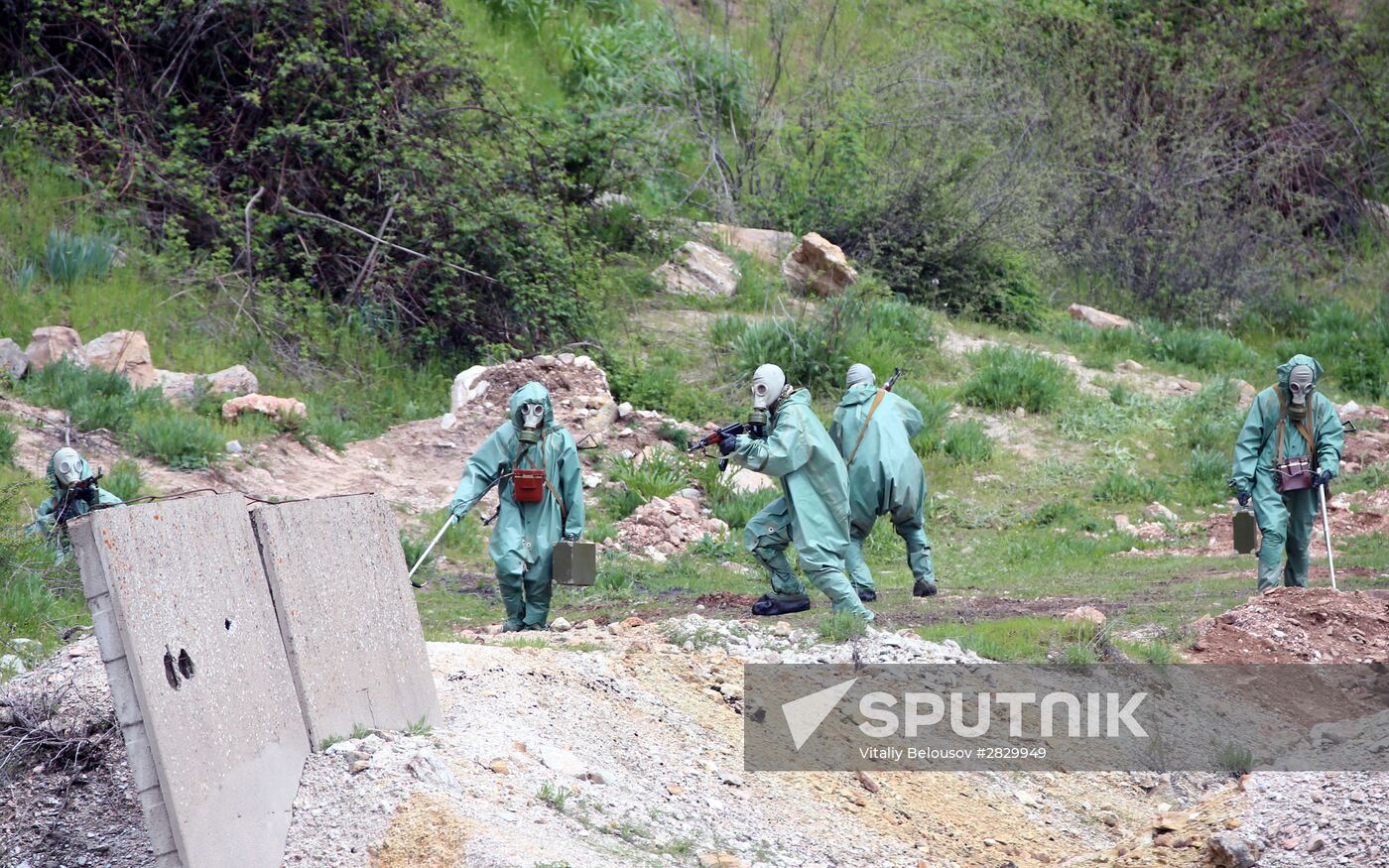 Poisk-2016 CSTO joint military exercise