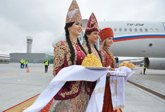 President Putin visits Kazan