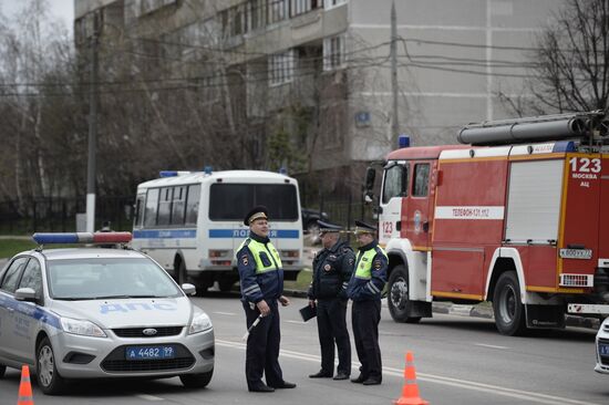 Cache of weapons and munitions found in 9-storied building basement in south Moscow