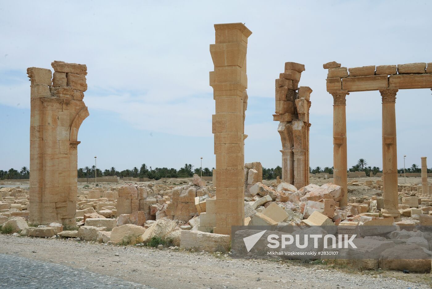 Palmyra's destroyed heritage