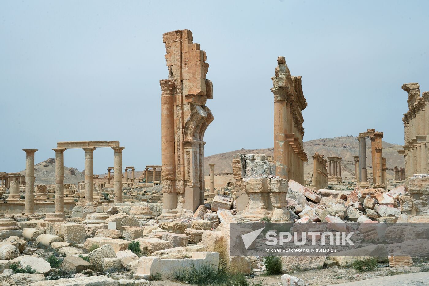 Palmyra's destroyed heritage