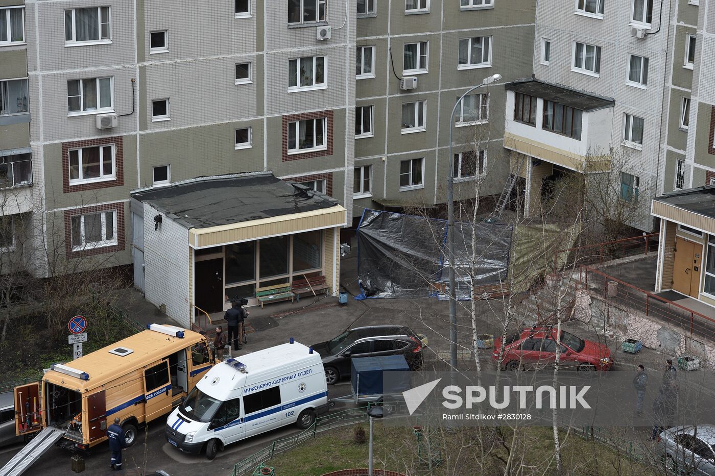 Cache of weapons and munitions found in 9-storied building basement in south Moscow